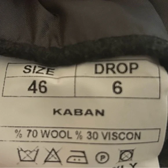 Savira • Wool Coat • Grey Men’s Size 46 (US XL) - Picture 4 of 4